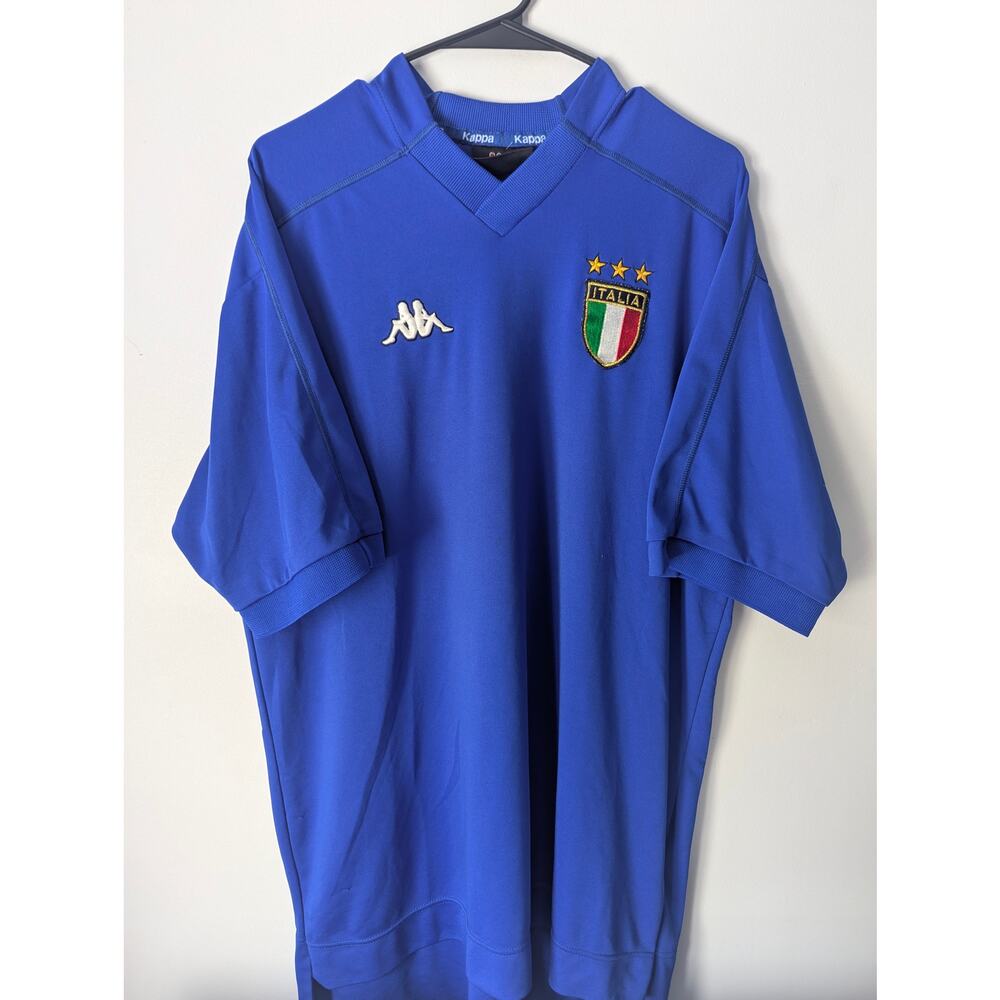 Italy Vintage Kappa Jersey XXL Soccer Shirt